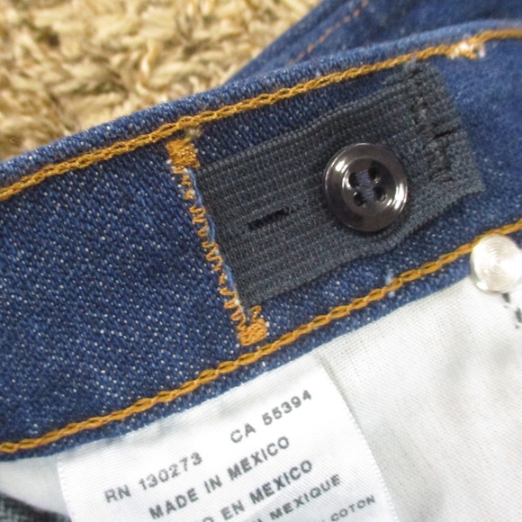 Wrangler Jeans Boy's 20 Dark Wash Cowboy Cut‎ Slim Straight Leg Western Denim - Picture 7 of 8